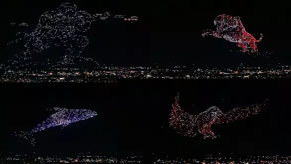 Mysuru Dasara शानदार ड्रोन शो के साथ संपन्न, गिनीज वर्ल्ड रिकॉर्ड बना
