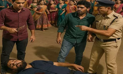 गरबा विवाद: गार्ड की चाकू मारकर हत्या, दो गिरफ्तार