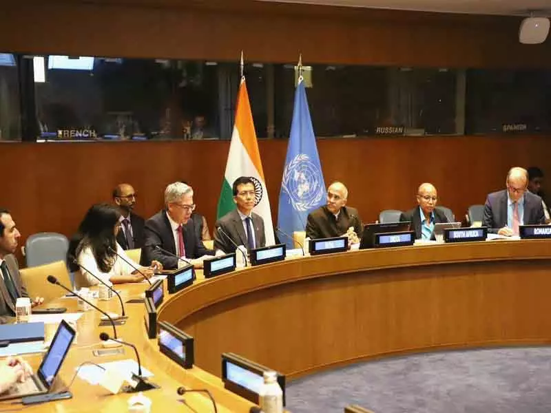 संयुक्त राष्ट्र भारत ने अंतर्राष्ट्रीय अहिंसा दिवस पर गांधीवादी शांति सिद्धांतों पर चर्चा की संयुक्त राष्ट्र भारत ने अंतर्राष्ट्रीय अहिंसा दिवस पर गांधीवादी शांति सिद्धांतों पर चर्चा की