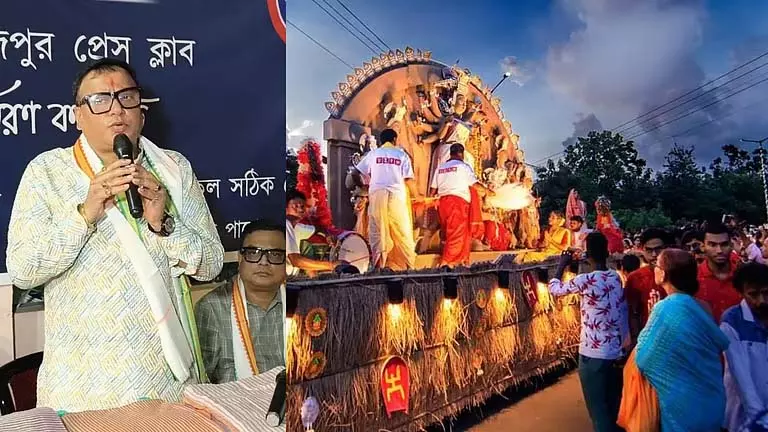 पार्टी की अपनी नगरपालिका के विरोध में विधायक ने पूजा कार्निवल का बहिष्कार किया पार्टी की अपनी नगरपालिका के विरोध में विधायक ने पूजा कार्निवल का बहिष्कार किया