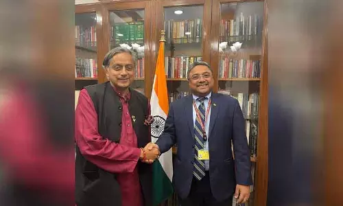 थरूर और विदेश सचिव ने भारत-यूरोप संबंधों को मजबूत करने पर की चर्चा