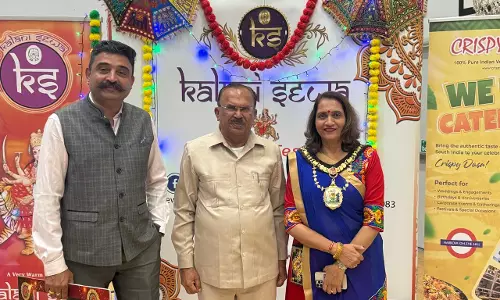 Jaipur: देवनानी ने लंदन में नवरात्रि समारोह में की शिरकत