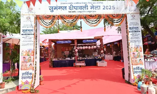 Rajasthan की पारंपरिक शिल्प और संस्कृति सजी सुमंगल–दीपावली मेले में