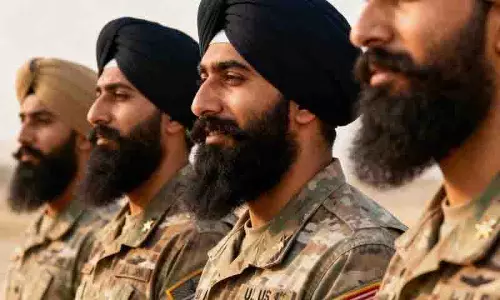 Punjab: पेंटागन में दाढ़ी पर प्रतिबंध से सिखों में आक्रोश