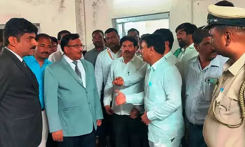 Bellary : न्यायाधीश ने बाला भवन का निरीक्षण किया Bellary : न्यायाधीश ने बाला भवन का निरीक्षण किया