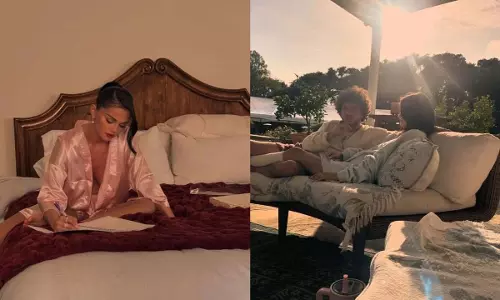 Selena Gomez ने बेनी ब्लैंको की शादी के बीटीएस पल साझा किए