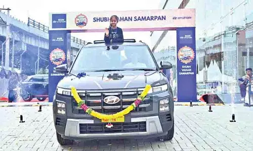 KUN यूनाइटेड हुंडई ने हैदराबाद में दशहरा डिलीवरी डिलाइट का आयोजन किया KUN यूनाइटेड हुंडई ने हैदराबाद में दशहरा डिलीवरी डिलाइट का आयोजन किया
