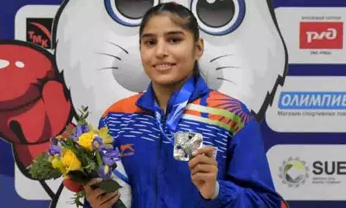 मंजू रानी ने 5-0 की शानदार जीत के साथ BFI कप सेमीफाइनल में प्रवेश किया मंजू रानी ने 5-0 की शानदार जीत के साथ BFI कप सेमीफाइनल में प्रवेश किया