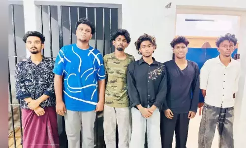 Kerala : युवक को कमरे में बंद कर पीटने के आरोप में छह लोग गिरफ्तार Kerala : युवक को कमरे में बंद कर पीटने के आरोप में छह लोग गिरफ्तार