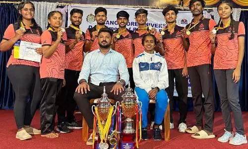 Yoga Competition : अलवास की पुरुष टीम चैंपियन Yoga Competition : अलवास की पुरुष टीम चैंपियन
