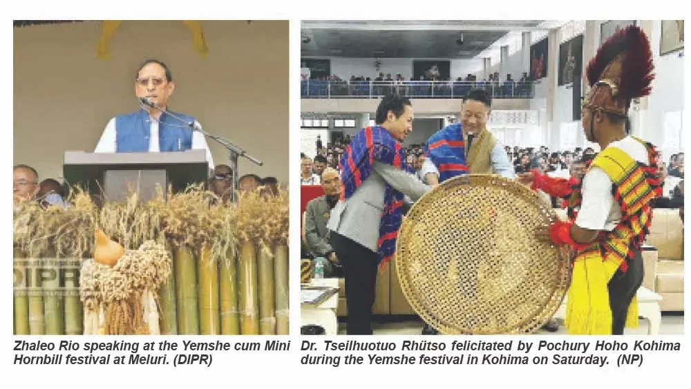 Nagaland :  पोचुरी समुदाय मेलुरी और कोहिमा में यमशे मनाता है