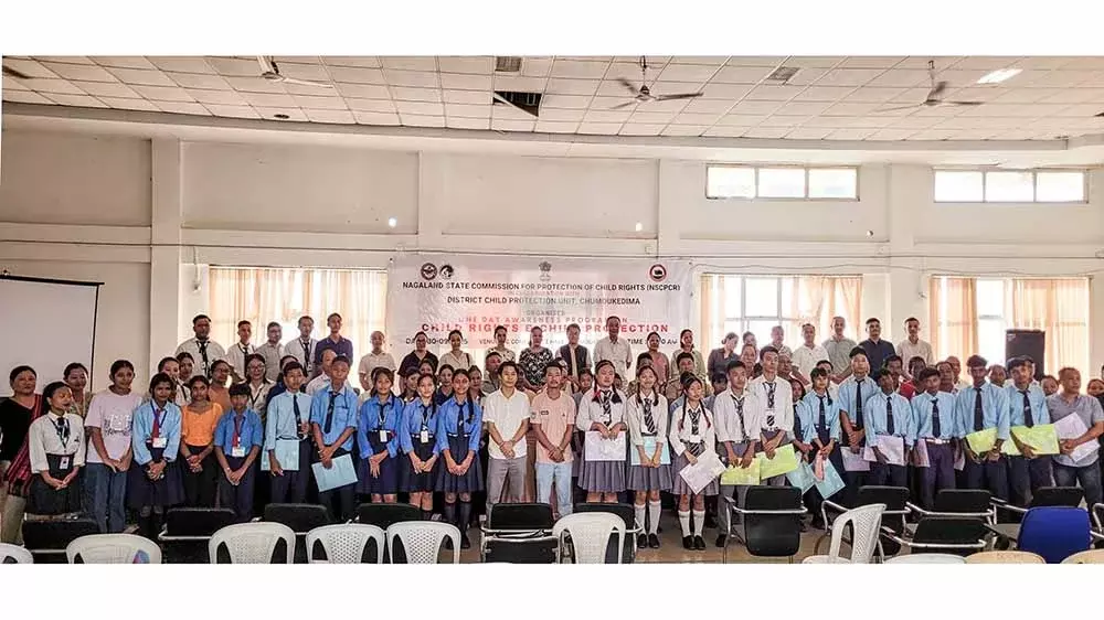 Nagaland : चुमाउकेदिमा में बाल अधिकारों के प्रति जागरूकता Nagaland : चुमाउकेदिमा में बाल अधिकारों के प्रति जागरूकता