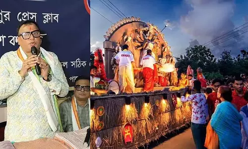 पार्टी की अपनी नगरपालिका के विरोध में विधायक ने पूजा कार्निवल का बहिष्कार किया पार्टी की अपनी नगरपालिका के विरोध में विधायक ने पूजा कार्निवल का बहिष्कार किया