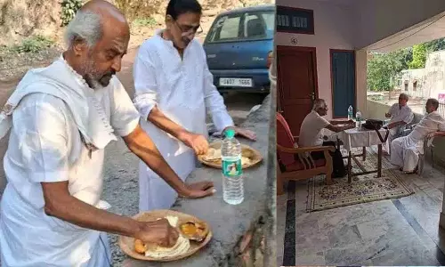 Himalaya में रजनीकांत.. मानसिक शांति के लिए आध्यात्मिक यात्रा Himalaya में रजनीकांत.. मानसिक शांति के लिए आध्यात्मिक यात्रा