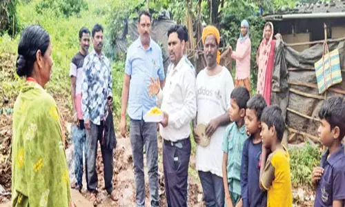 बचेली वार्ड 16 में सामुदायिक भवन निर्माण का भूमिपूजन
