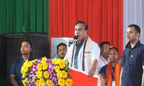 असम CM सरमा BTC की 5वीं कार्यकारी परिषद के शपथ ग्रहण समारोह में हुए शामिल
