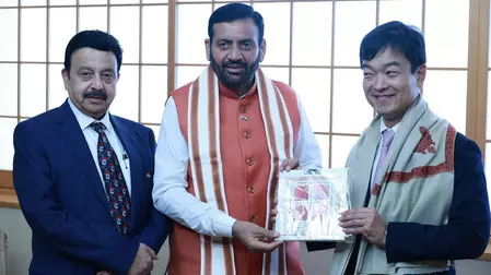नायब सैनी ने हरियाणा ग्लोबल इन्वेस्टर्स समिट के लिए जापान को दिया निमंत्रण नायब सैनी ने हरियाणा ग्लोबल इन्वेस्टर्स समिट के लिए जापान को दिया निमंत्रण