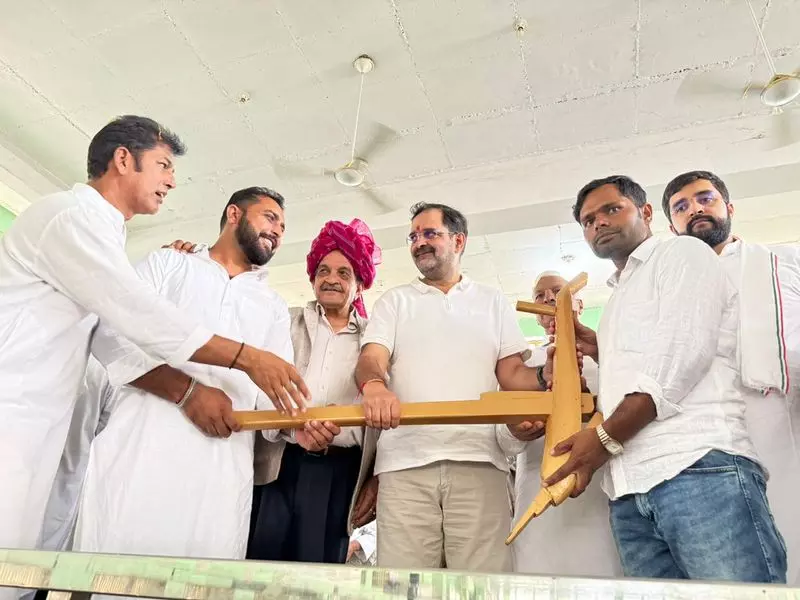 Haryana कांग्रेस प्रमुख, सीएलपी नेता के बिना सद्भाव यात्रा शुरू की Haryana कांग्रेस प्रमुख, सीएलपी नेता के बिना सद्भाव यात्रा शुरू की