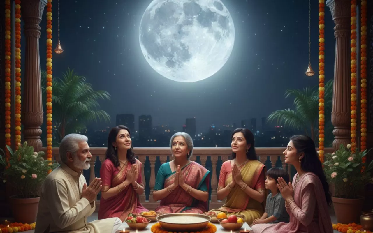 Sharad Purnima 2025: चंद्रमा पूजा का महत्व, शुभ मुहूर्त और विधि Sharad Purnima 2025: चंद्रमा पूजा का महत्व, शुभ मुहूर्त और विधि