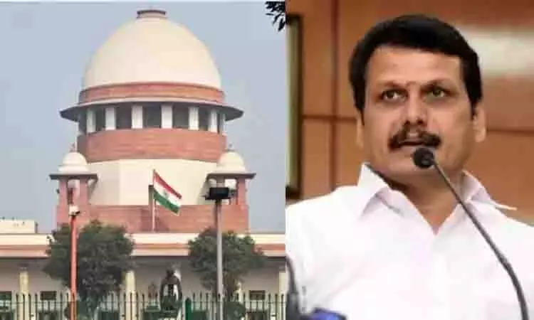 SC ने पूर्व मंत्री सेंथिल बालाजी की पूर्व आदेश पर स्पष्टीकरण मांगने वाली याचिका खारिज कर दी SC ने पूर्व मंत्री सेंथिल बालाजी की पूर्व आदेश पर स्पष्टीकरण मांगने वाली याचिका खारिज कर दी