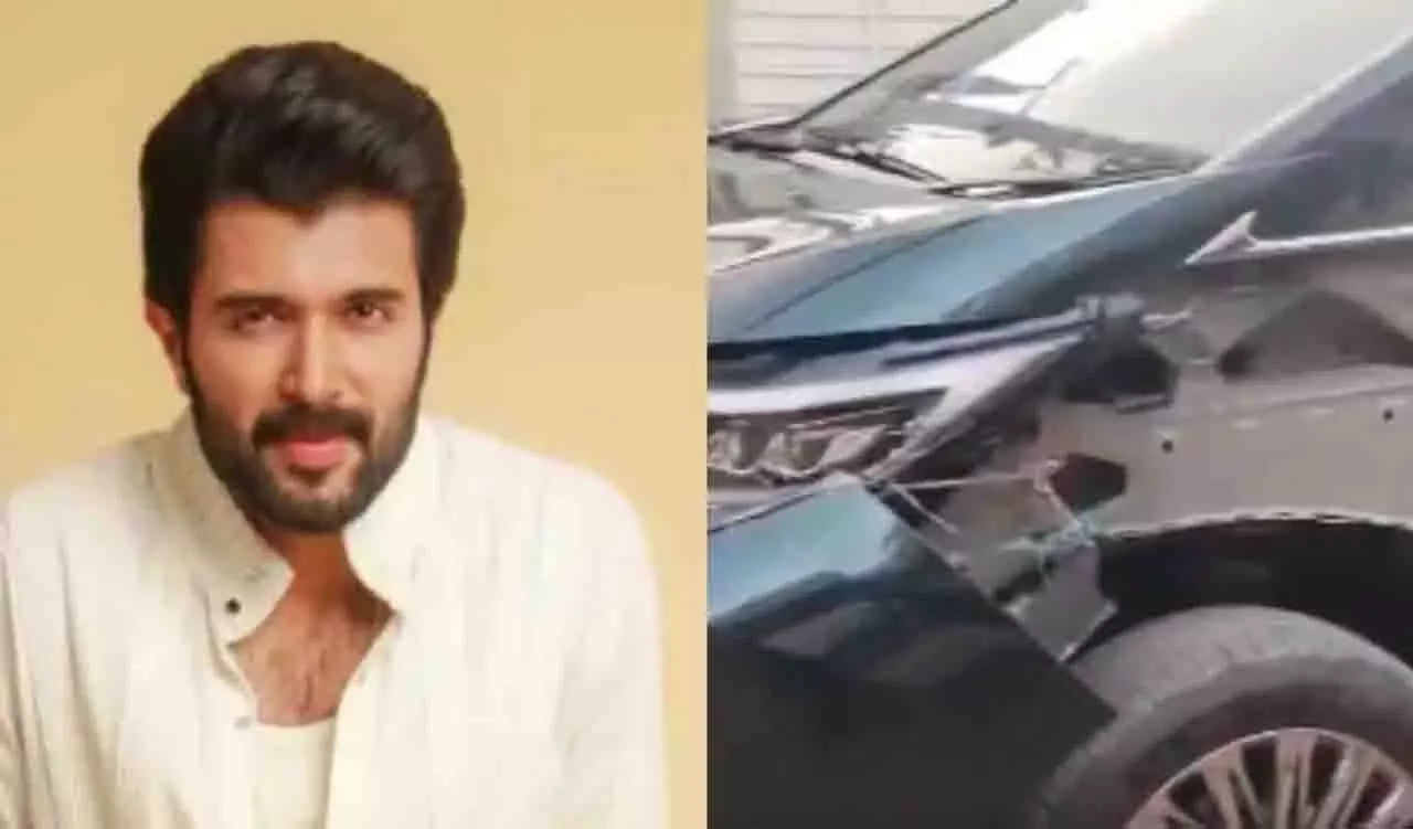 अभिनेता विजय देवराकोंडा Gadwal के पास सड़क दुर्घटना में बाल-बाल बच गए अभिनेता विजय देवराकोंडा Gadwal के पास सड़क दुर्घटना में बाल-बाल बच गए
