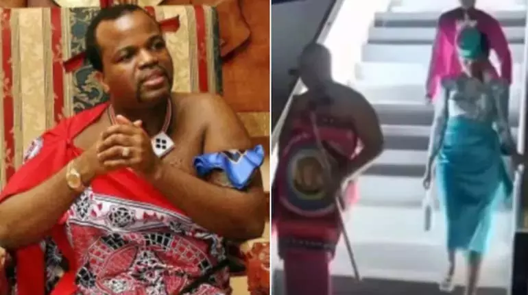 Eswatini के राजा मस्वाती III के अबू धाबी में भव्य आगमन से प्रतिक्रिया हुई Eswatini के राजा मस्वाती III के अबू धाबी में भव्य आगमन से प्रतिक्रिया हुई