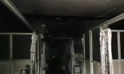ICU वार्ड में 6 मरीज जिंदा जले, भीषण आगजनी की घटना