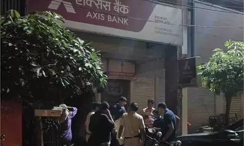 Haryana:बैंक में लगी आग, दमकल की गाड़ी ने पाया काबू