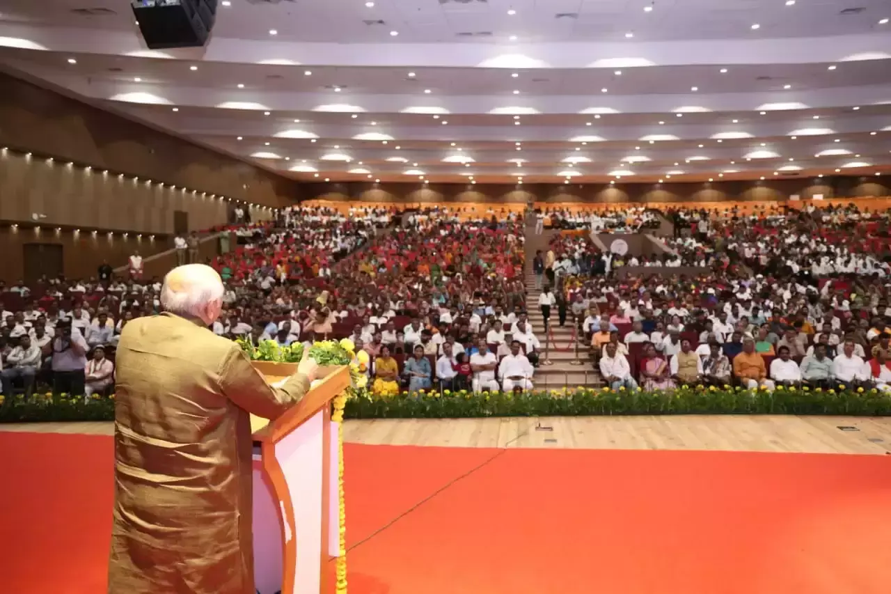 Ahmedabad: भूपेंद्र पटेल की मौजूदगी में घुमंतू जातियों का सम्मेलन