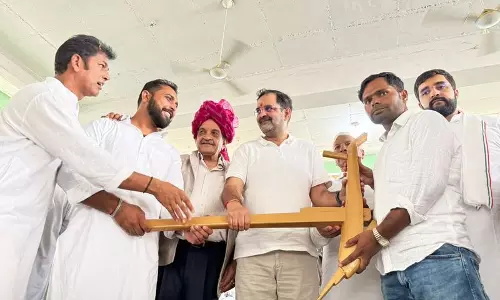 Haryana कांग्रेस प्रमुख, सीएलपी नेता के बिना सद्भाव यात्रा शुरू की Haryana कांग्रेस प्रमुख, सीएलपी नेता के बिना सद्भाव यात्रा शुरू की