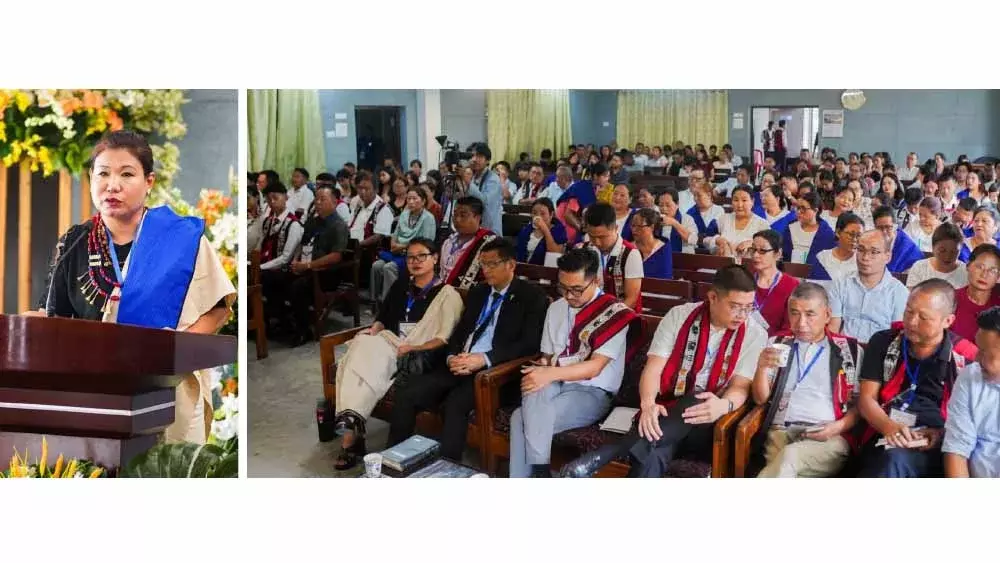 Nagaland : डीडीएसयू ने दीमापुर में स्वर्ण जयंती मनाई Nagaland : डीडीएसयू ने दीमापुर में स्वर्ण जयंती मनाई