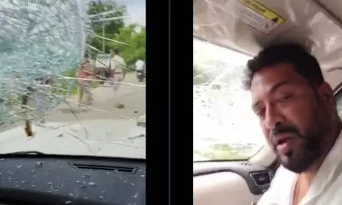 West Bengal: नागराकाटा में भाजपा सांसद खगेन मुर्मू पर स्थानीय लोगों ने हमला किया West Bengal: नागराकाटा में भाजपा सांसद खगेन मुर्मू पर स्थानीय लोगों ने हमला किया