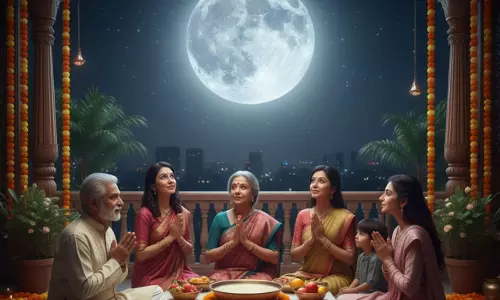 Sharad Purnima 2025: चंद्रमा पूजा का महत्व, शुभ मुहूर्त और विधि Sharad Purnima 2025: चंद्रमा पूजा का महत्व, शुभ मुहूर्त और विधि
