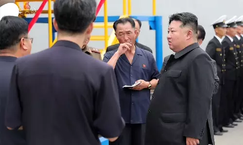 North Korea के किम ने नौसेना सशक्तिकरण का आह्वान किया