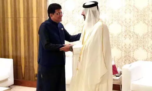 पीयूष गोयल की शेख फैसल से मुलाकात, India-Qatar व्यापार समझौते पर चर्चा