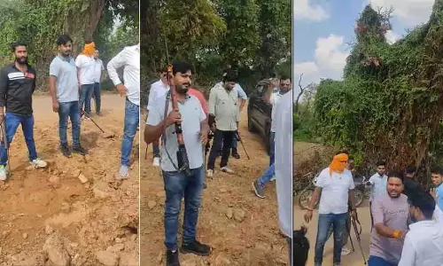 Gwalior: भाजपा नेता पर महिला को धमकाने और ज़मीन कब्जाने का आरोप Gwalior: भाजपा नेता पर महिला को धमकाने और ज़मीन कब्जाने का आरोप