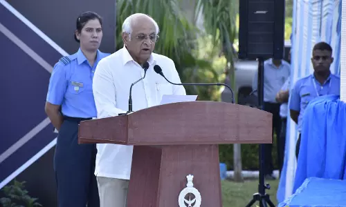 CM भूपेन्द्र पटेल गांधीनगर में भारतीय वायु सेना की 93वीं वर्षगांठ में हुए शामिल