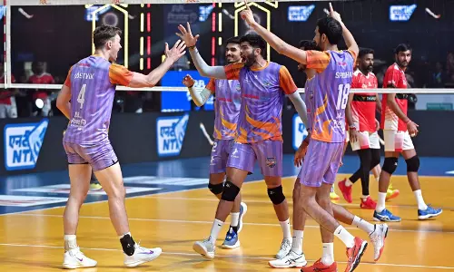 PVL 2025: मुंबई मेटियर्स ने कालीकट हीरोज को 3-0 से हराकर अपना शानदार प्रदर्शन जारी रखा PVL 2025: मुंबई मेटियर्स ने कालीकट हीरोज को 3-0 से हराकर अपना शानदार प्रदर्शन जारी रखा