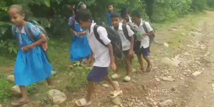 Paralakhemundi दशकों का इंतज़ार: चार गजपति गांवों तक सड़क नहीं Paralakhemundi दशकों का इंतज़ार: चार गजपति गांवों तक सड़क नहीं