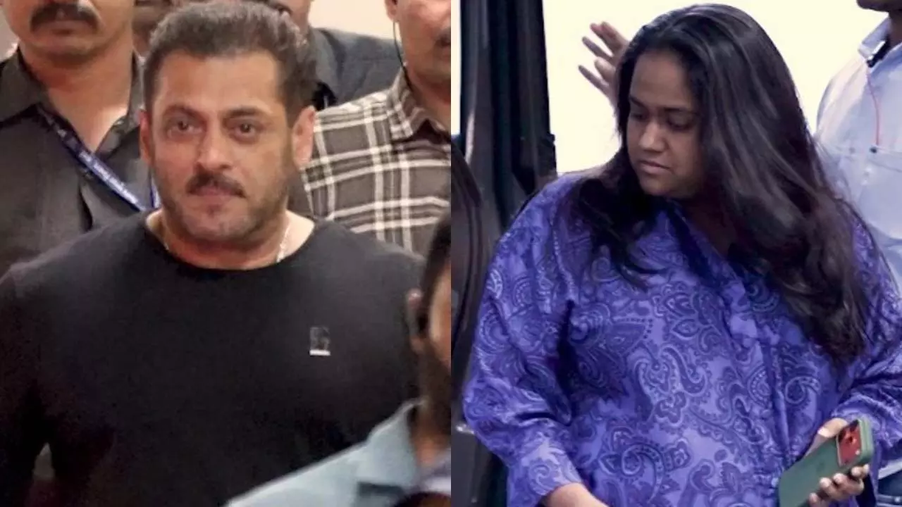 Salman Khan और अर्पिता भाई अरबाज खान की नवजात बच्ची से मिलने अस्पताल पहुंचे Salman Khan और अर्पिता भाई अरबाज खान की नवजात बच्ची से मिलने अस्पताल पहुंचे