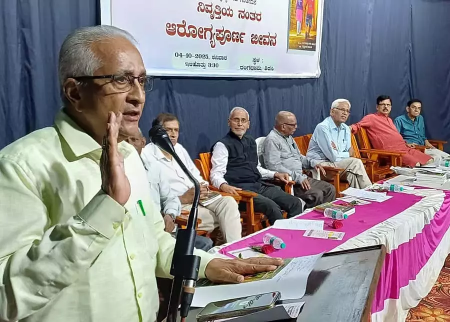 स्वास्थ्य ही जीवन की शक्ति है: यक्षगान कवि मृत्युंजय गिंदिमाने स्वास्थ्य ही जीवन की शक्ति है: यक्षगान कवि मृत्युंजय गिंदिमाने