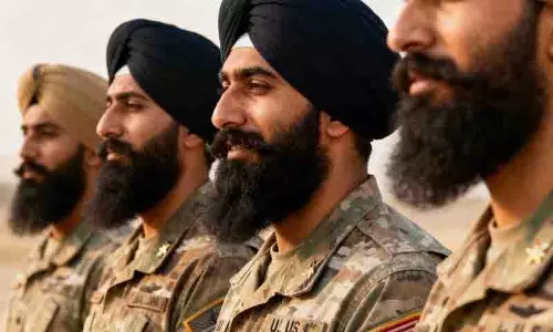 दाढ़ी प्रतिबंध का मुद्दा अमेरिका के समक्ष उठाए केंद्र: SGPC दाढ़ी प्रतिबंध का मुद्दा अमेरिका के समक्ष उठाए केंद्र: SGPC