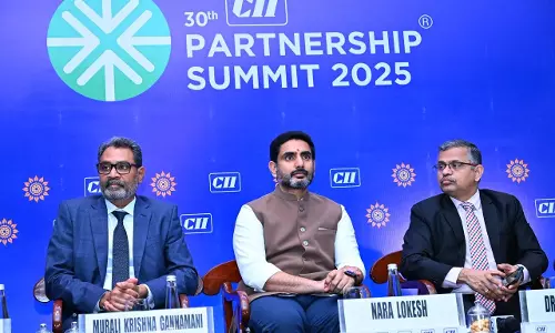 Andhra: नारा लोकेश ने विजाग पार्टनरशिप समिट में निवेशकों को आमंत्रित किया Andhra: नारा लोकेश ने विजाग पार्टनरशिप समिट में निवेशकों को आमंत्रित किया