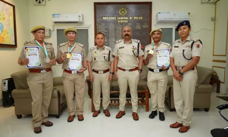 Manipur पुलिस, असम राइफल्स ने अखिल भारतीय पुलिस खेलों में कई पदक जीते