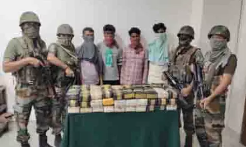 Tripura: 70 करोड़ रुपये मूल्य की ड्रग्स जब्त, चार गिरफ्तार