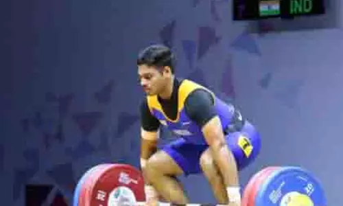 भारत के अजय बाबू वल्लूरी विश्व भारोत्तोलन चैंपियनशिप में 16वें स्थान पर रहे भारत के अजय बाबू वल्लूरी विश्व भारोत्तोलन चैंपियनशिप में 16वें स्थान पर रहे