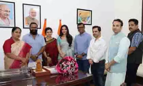 ऋषभ शेट्टी और कंतारा टीम ने CM रेखा गुप्ता से की शिष्टाचार भेंट