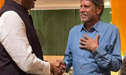 New Delhi: उपमुख्यमंत्री बृजेश पाठक की कपिल देव संग खास भेंट New Delhi: उपमुख्यमंत्री बृजेश पाठक की कपिल देव संग खास भेंट
