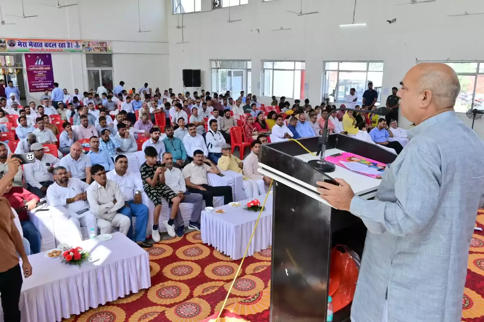 Nuh: भगवान वाल्मीकि की शिक्षाएं समाज को प्रेरित करती हैं: मूलचंद शर्मा Nuh: भगवान वाल्मीकि की शिक्षाएं समाज को प्रेरित करती हैं: मूलचंद शर्मा