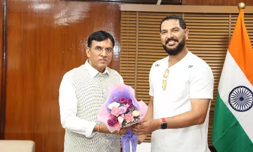 IGPL बोर्ड ने खेल मंत्री मनसुख मंडाविया से गोल्फ विकास पर चर्चा की IGPL बोर्ड ने खेल मंत्री मनसुख मंडाविया से गोल्फ विकास पर चर्चा की